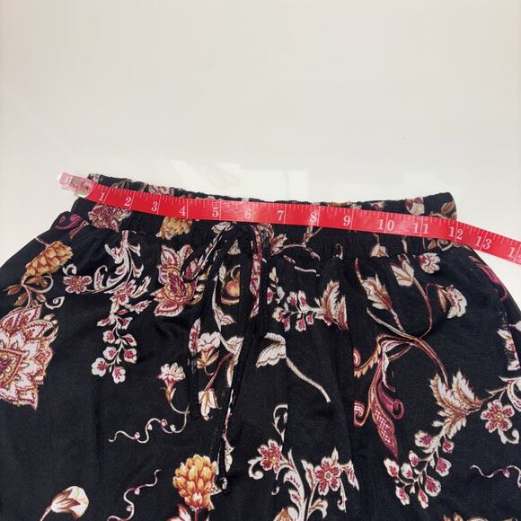 Women’s Shorts Sz M Mesh Paisley Indie Boho Lined folk Concert‎ Whimsigoth Emo - Picture 5 of 8